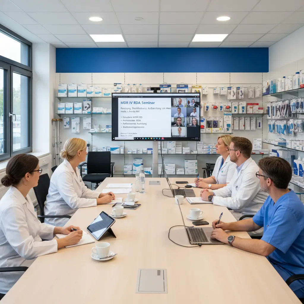 MDR IV RDA Seminar Reinigung, Desinfektion u. Aufbereitung von med. Produkte n. Krinko RKI