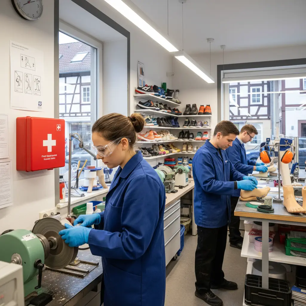 Arbeitssicherheit - Auffrischung für Mitarbeiter Med. Fachhandel – Hilfsmittelversorger nach SGB V